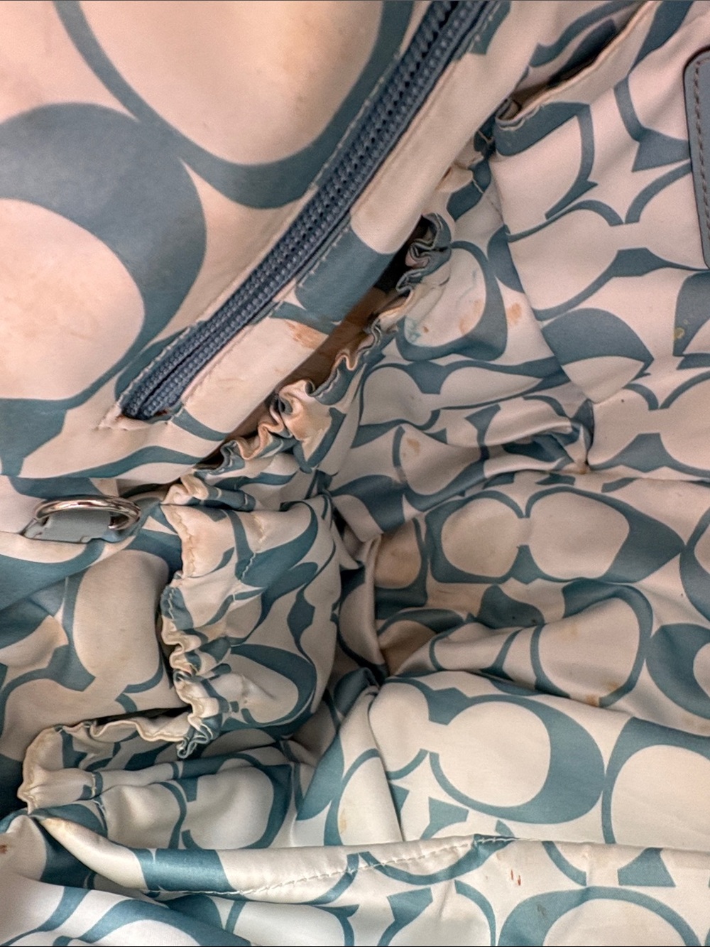 Coach Hampton Diaper Bag with Changing Pad - Picture 9 of 16